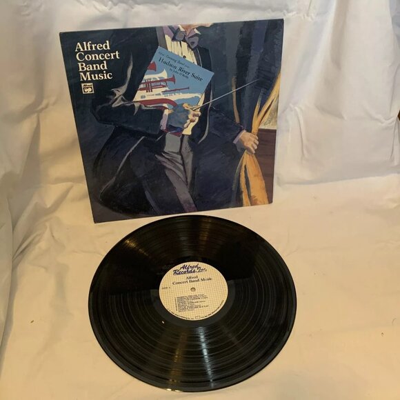 Alfred Concert Band Music (Vinyl, 1986) Alfred Records NM LP Record Album - Picture 2 of 11